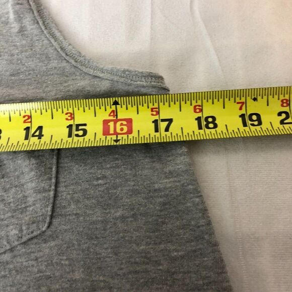 Womens Abercrombie Fitch Racerback Tank Top Grey Shirt Size M.            AW - Picture 6 of 6